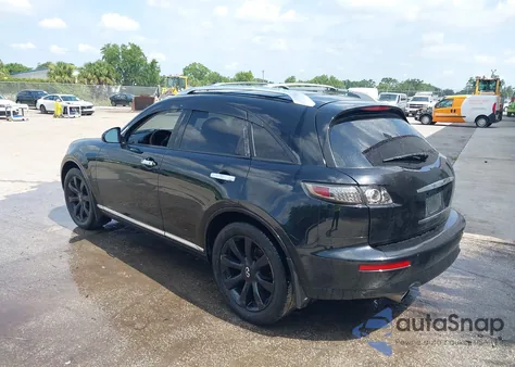 2007 Infiniti Fx35 из США, поврежденный, VIN JNRAS08U67X101356